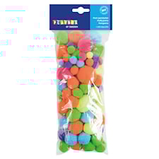 Pompoms Neon 100-pack Playbox