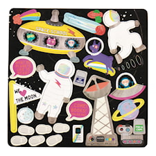 Magnetisk Fun and Games Space Floss & Rock