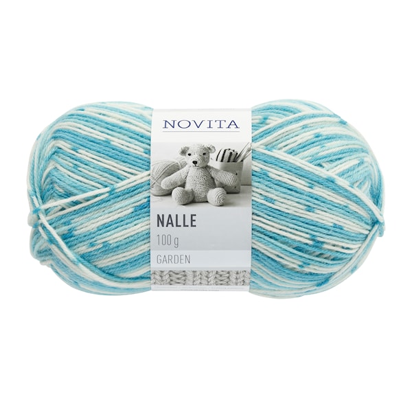 Novita Nalle Garden villasekoitelanka 100 g välimeri 830