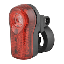 Sykkellykt, Bak, Rød