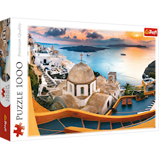 Fairytale Santorini, Pussel, 1000 bitar, Trefl