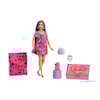 Barbie Glam Party Unboxed Rosa Modedocka