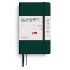 Weekly Planner 2026 A6 Soft Forest Green Leuchtturm1917