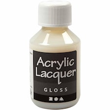 Akryylilakka, kiiltävä, 100 ml/ 1 pll