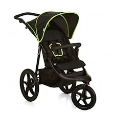 Joggevogn Runner, Black/Neon, Hauck