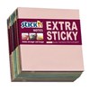 Muistilappu Extra Sticky Pastellivärit 76x76 90 arkkia 6 kpl