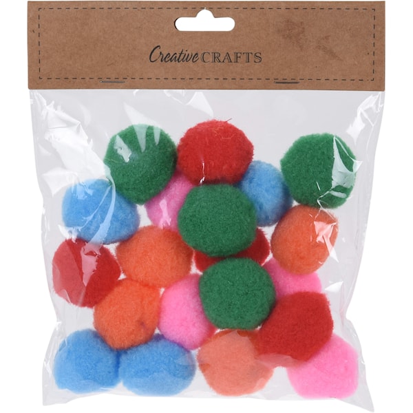 Pompoms 4cm, 20-pack
