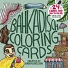 Målarkort för vuxna - Bahkadisch Coloring Cards Green