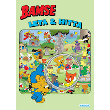 Pysselbok Bamse "Leta och hitta"  Kärnan
