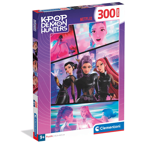 K-Pop Demon Hunters Pussel 300 Bitar Clementoni