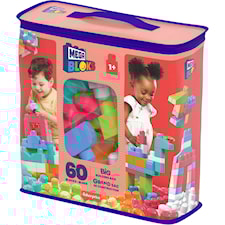 Mega Bloks Byggeklosser 60 stk Rosa Veske