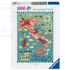Map of Italy - Sweet Palapelit 1000 palaa, Ravensburger