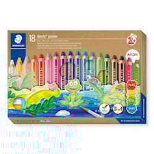 Noris junior chunky 3-i-1 färgpenna 18-pack Staedtler