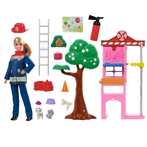 Barbie Career Brannmann lekesett