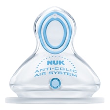 First Choice+ Dinapp Silikon Strl. 2 (6 mån.+) XL 2-pack, NUK