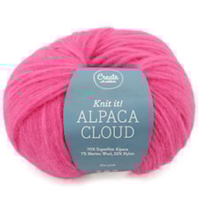 Adlibris Alpaca Cloud, 50 g, Hot Pink A292