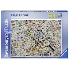 Stamps Challenge, Pussel 500 bitar, Ravensburger
