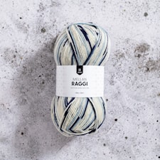 Mellanraggi Garn Ullmiks 100 g Scandinavian Blue Järbo