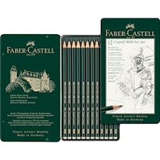 Castell 9000 Blyant Sett/8B-2H Faber-Castell