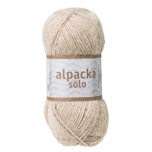 Alpacka Solo Ullgarn 50g Kamel (29103)