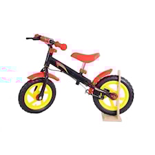 Springcykel med svart broms, Röd/Svart, Evadäck