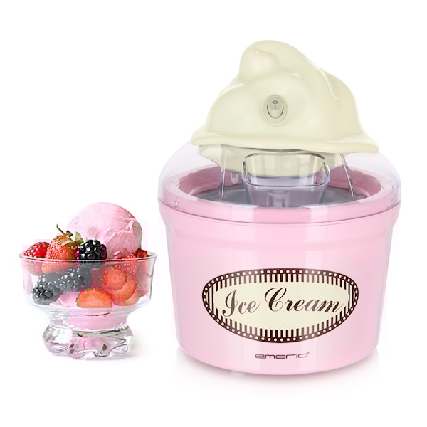 Emerio Glassmaskin 1.2 L rosa (rosa) - övriga köksmaskiner Emerio Glassmaskin 1.2 L rosa (rosa) - övriga köksmaskiner