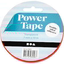 Tejp Dubbelhäftande Bredd 7 mm 10 m