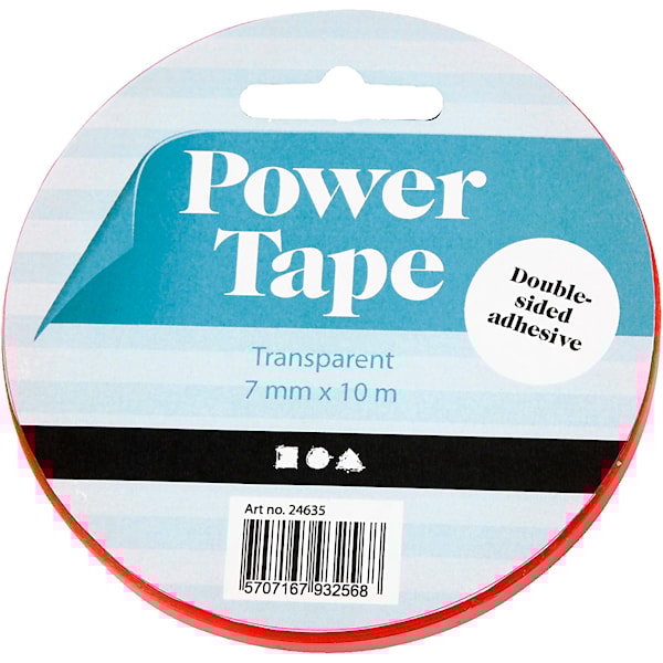 Powertape, B: 7 mm, 10 m/ 1 rl.