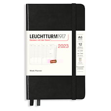 Kalender 2023 A6 Black Leuchtturm1917