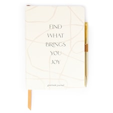 Noteringsbok Tacksamhet Joy med Inspiration, 200 sidor, Designworks