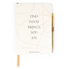 Notatbok Takk Joy med Inspirasjon, 200 sider, Designworks
