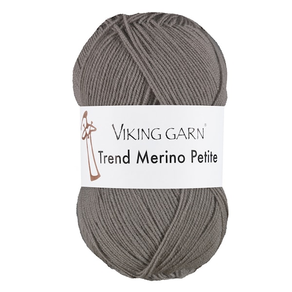 Trend Merino Petite 50 g Hvit 300 Viking Garn