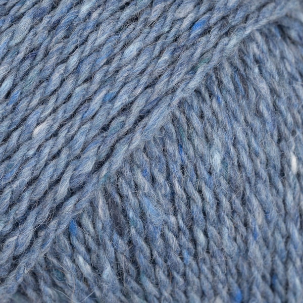 Soft Tweed Mix Ullgarn 50 g Denim Jeans 10 Drops