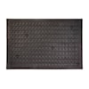 Dixie Hjärta Dørmatte Gummi 90x60 cm Sort