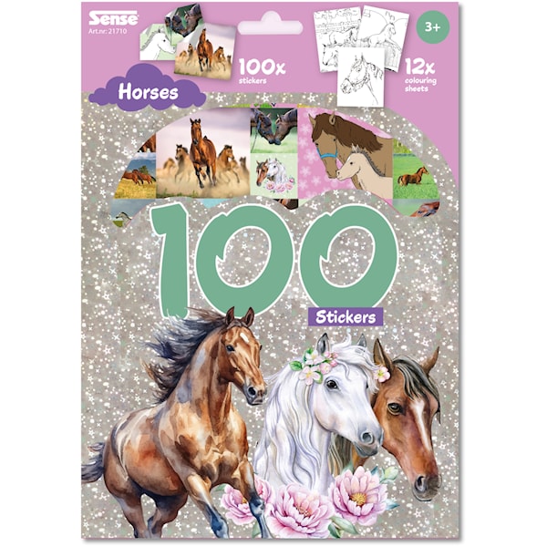 Klistremerker Hester 100-p Sense