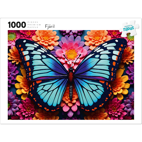 Puslespill Sommerfugl 1000 brikker, Tildas