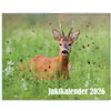 Väggkalender 2026 Jaktkalender 300x240 mm Burde