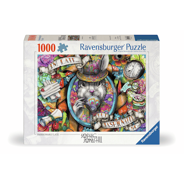 Fashionably Late Pussel 1000 Bitar, Ravensburger