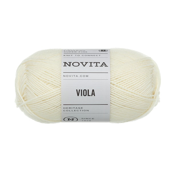 Viola Ullmix 50g Naturhvit (010) Novita