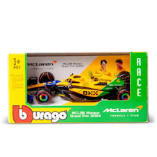 BBurago 1:43 McLaren MCL38 2024 – Lando Norris (Senna Livery)