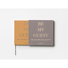 Guest Book Beige/Yellow Printworks