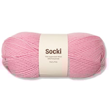 Socki Lanka Yksivärinen Villasekoitus 100 g Party Pink A740 Adlibris
