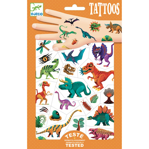 Tatuering Dino Club Djeco