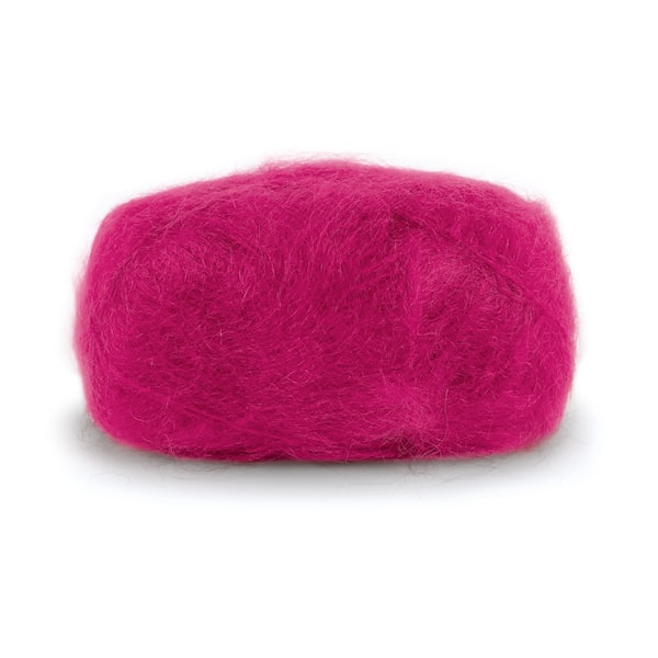 Dale Garn Line Langmo Påfugl Mohair Mix 50 g Rosa 4626