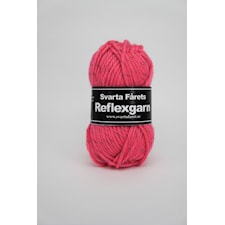 Svarta Fåret Reflexgarn Garn ullmix 50g cerisse 48
