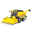 New Holland Tc5.90 Skördetröska 18 cm Bburago