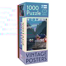 Pussel 1000 Bitar Vintage Norge, Tactic