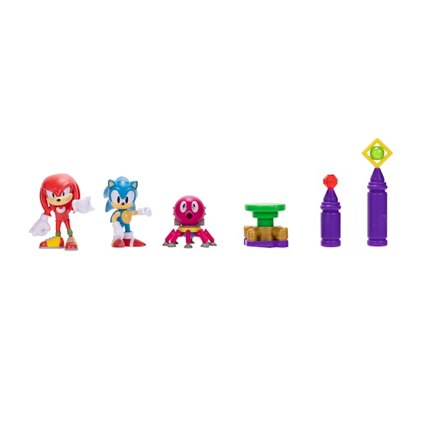 Sonic the Hedgehog Figures 6 cm Diorama Set Oil Ocean