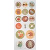 Stickers, skogsdjur, 10x23 cm, 1 ark