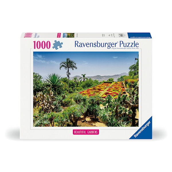 Puslespill 1000 Botanisk Hage Madeira Ravensburger